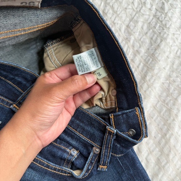 Rag & Bone High Rise Skinny Jeans - Picture 4 of 7